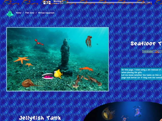 aquarium-page2 screenshot