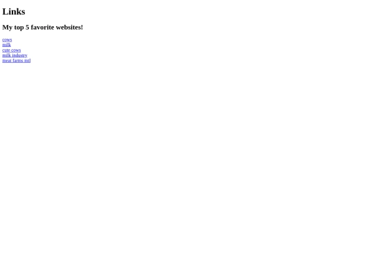 lab05/links.index screenshot