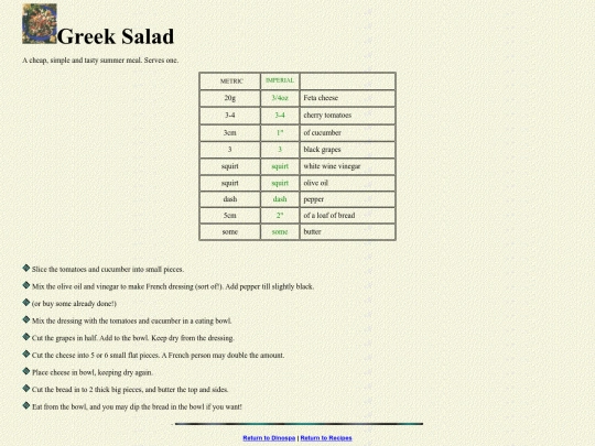 htm/salad screenshot