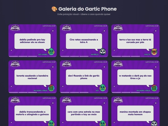 GarticPhoneGallery screenshot
