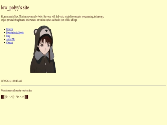 index screenshot