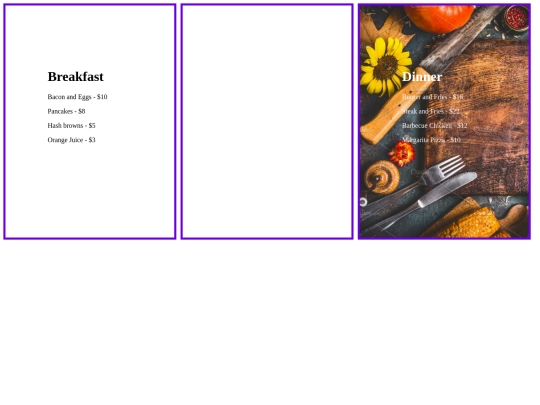 RestaurantMenu screenshot