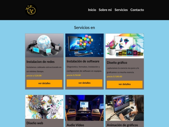 servicio screenshot