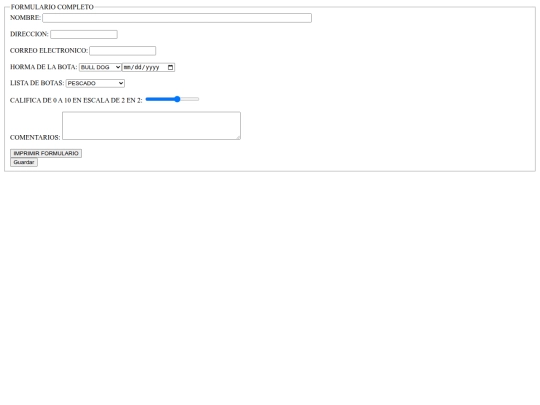 CUESTIONARIO screenshot
