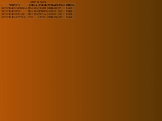 tabla screenshot