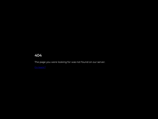 not_found screenshot