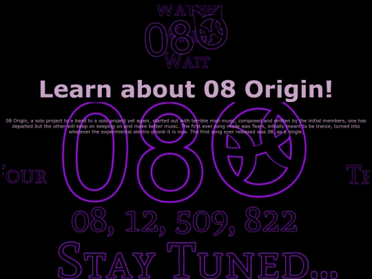 Info screenshot