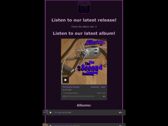 Music screenshot