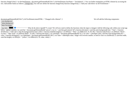 jsInteraction screenshot