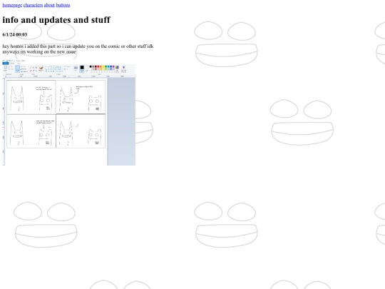 info screenshot