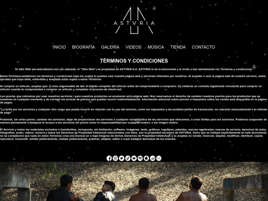TERMINOS Y CONDICIONES screenshot