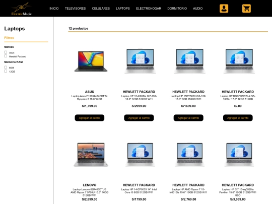 laptops screenshot