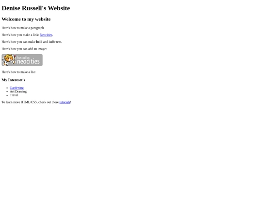 index screenshot