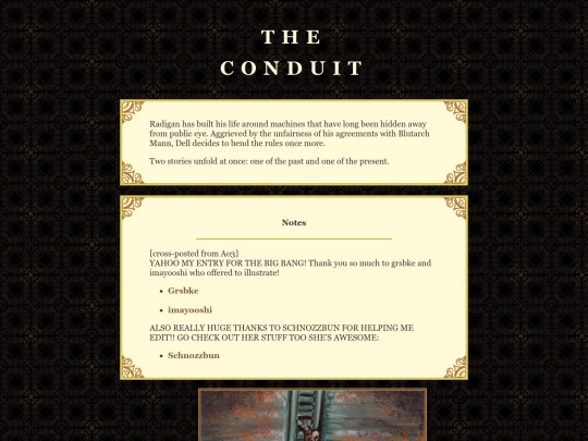 writing/theconduit screenshot