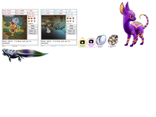 virtualpets screenshot