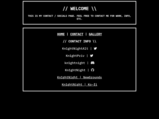 contact screenshot