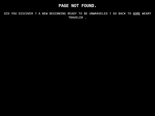 not_found screenshot