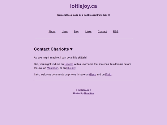 contact screenshot