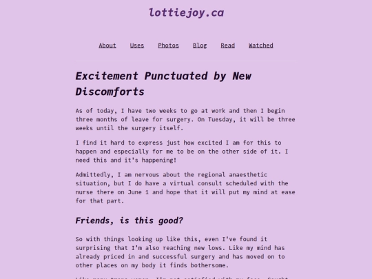 excitement-punctuated-by-new-discomforts screenshot