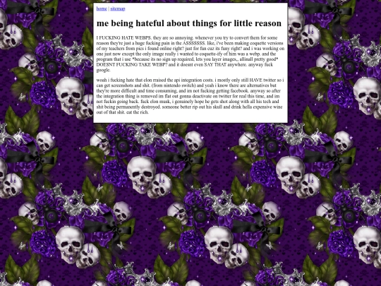 haterspage screenshot