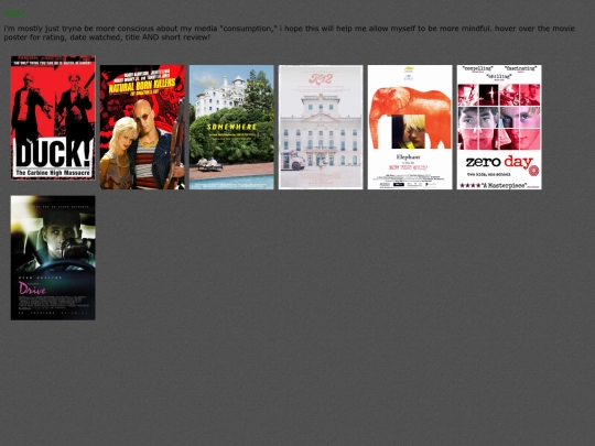medialog/filmdiary screenshot