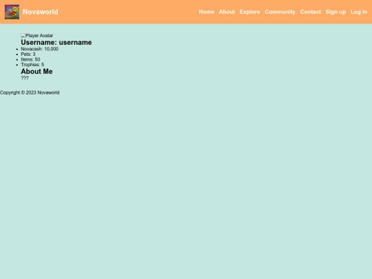 sampleprofile screenshot