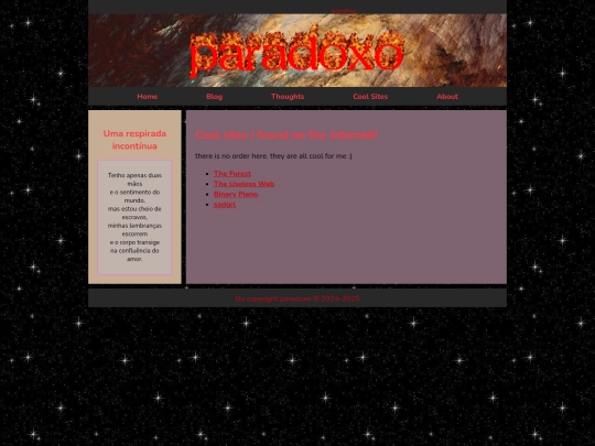 coolsites screenshot