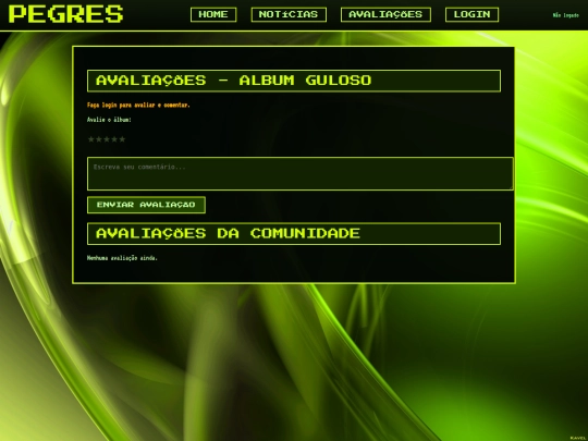 avaliacoes screenshot