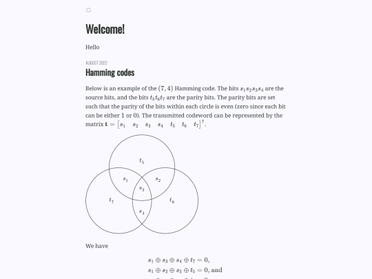 test screenshot