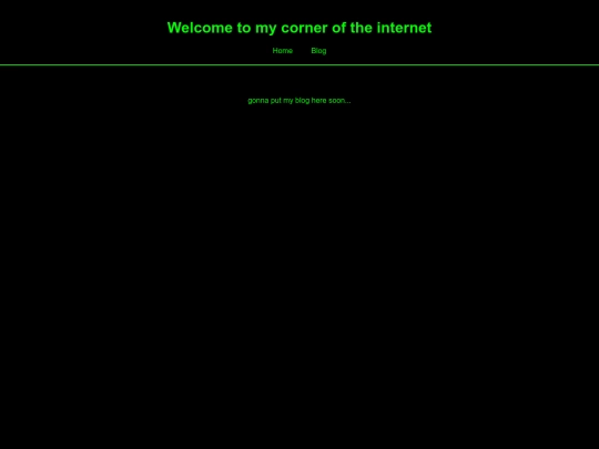 blog screenshot