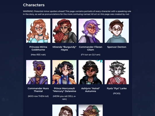 characters screenshot