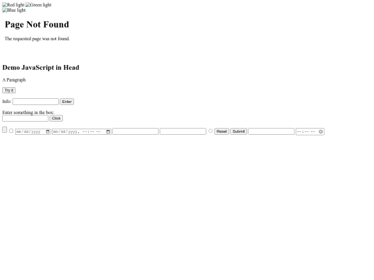 test screenshot
