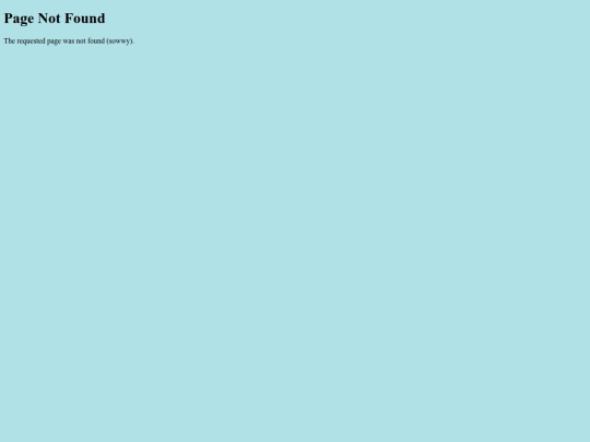 not_found screenshot
