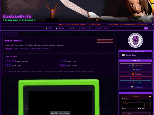 game-rogue-yankii screenshot