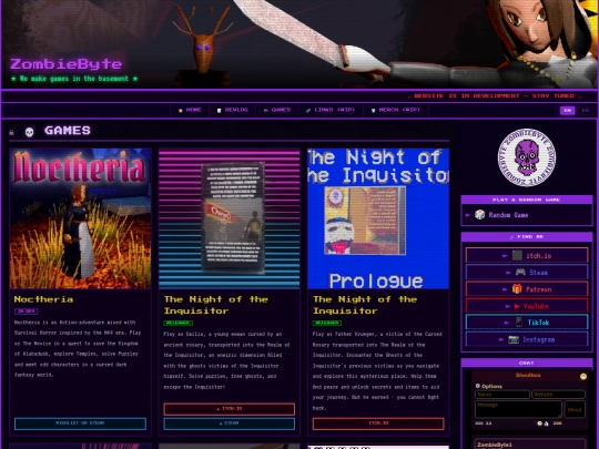 games screenshot