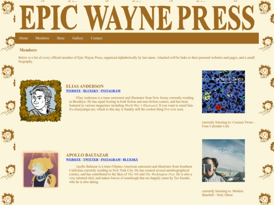 members screenshot