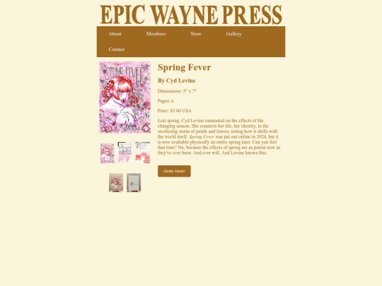 store/spring_fever screenshot