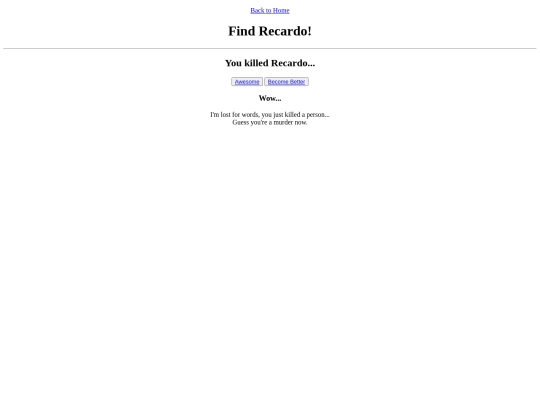 Find Recardo Files/FRyoukilledrecardo screenshot