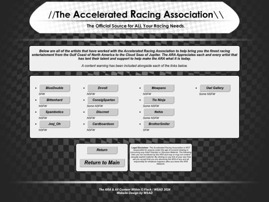 ARA/Credits screenshot