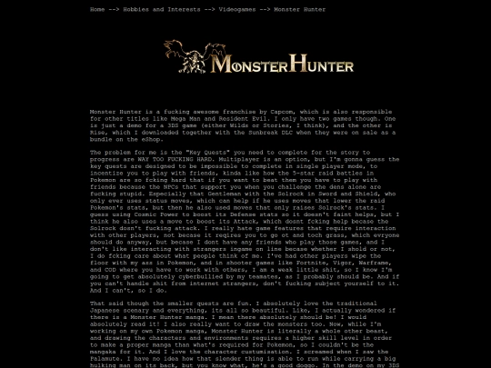 hobbies-and-intrests/gaming/monster-hunter screenshot