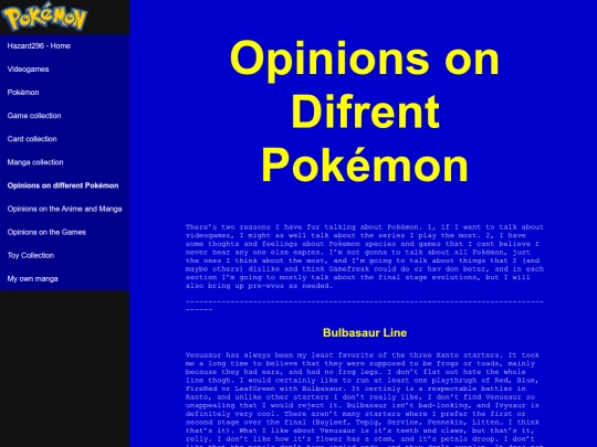 pokemon/opinions2 screenshot