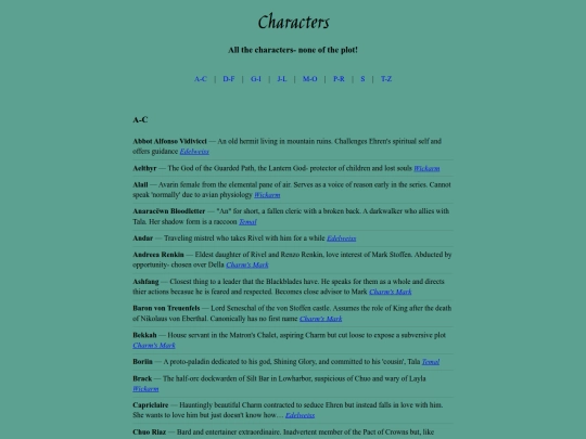 characters screenshot