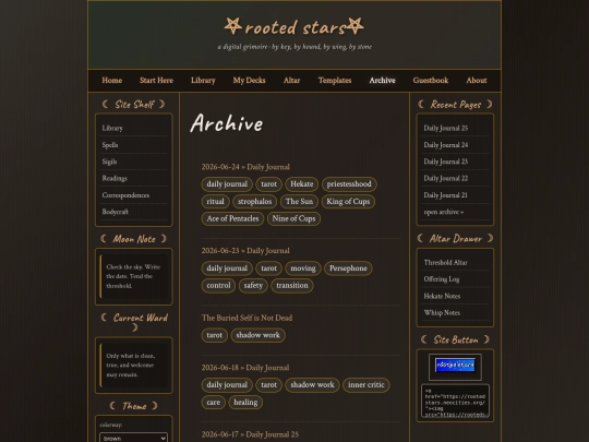 archive screenshot