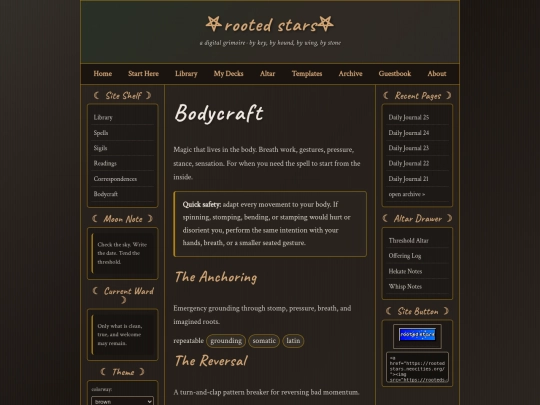 bodycraft-library screenshot