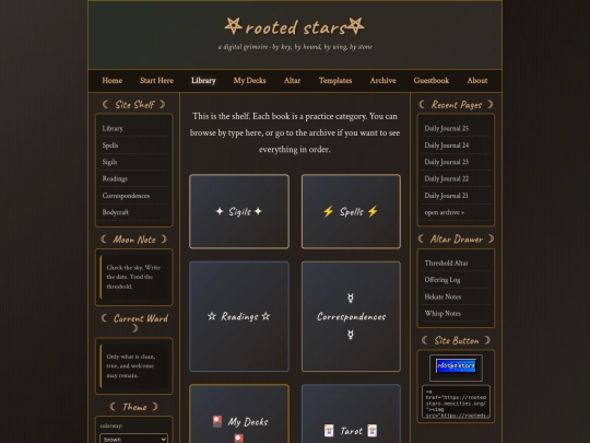 library screenshot