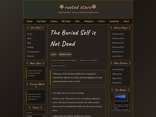 posts/The-Buried-Self-Is-Not-Dead screenshot