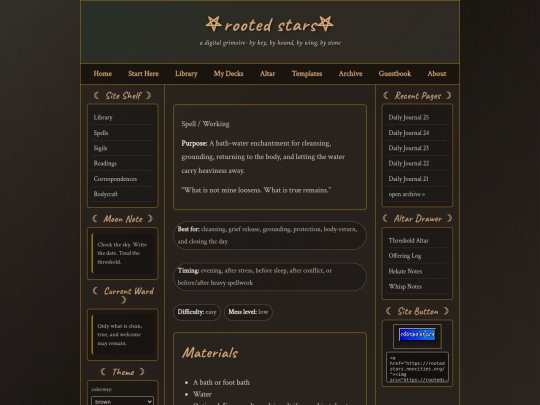 posts/enchanting-bath-water screenshot