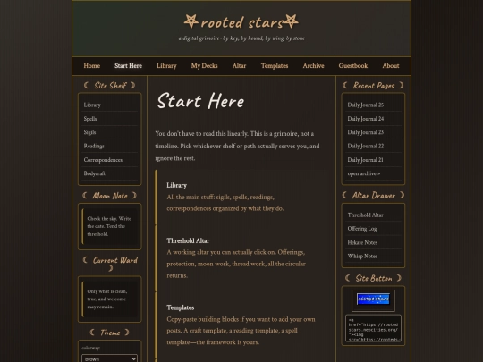 start-here screenshot