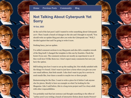 blog/posts/2023-10-10-Not-Talking-About-Cyberpunk-Yet-Sorry screenshot