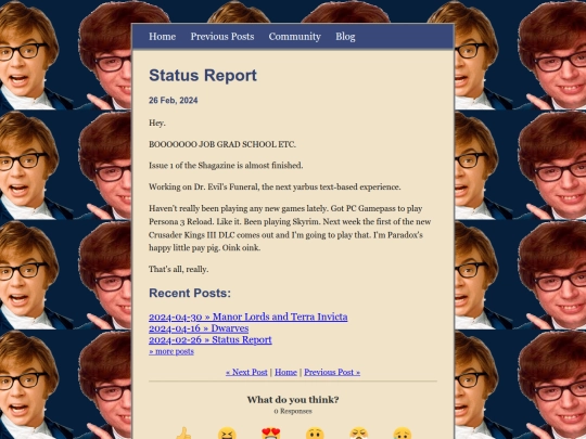 blog/posts/2024-02-26-Status-Report screenshot